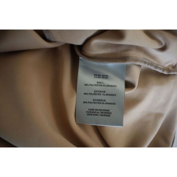 Levi’s LW2WS235 Women’s Plus Sz 3X Sand/Beige Faux Suede Collared Shacket - Picture 6 of 15